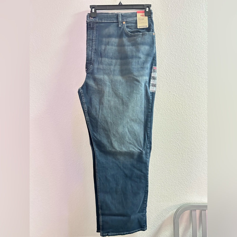 NEW Levi’s 559 Relaxed Straight Big & Tall Dark Wash 52x34